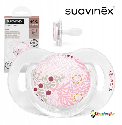 Cuclë Suavinex Poetry SX Pro, biberon fiziologjik silikoni, +18m, rozë