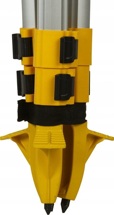 Trekëmbësh alumini Stanley 5/8", Quick-Clamp, i verdhë