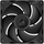 Set ventilatoresh PC ARCTIC P14 Pro PST, 5 copë, 140 mm PWM, i zi