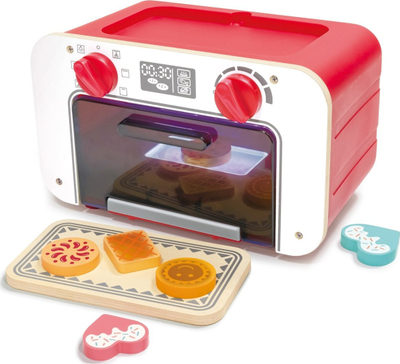 Lodër furrë pjekje Hape My Baking Oven, dru, me drita dhe zëra, shumëngjyrëshe
