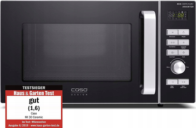 Микробранова печка Caso MI 30, 30L, 1000W, сребрена