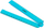 Vizore plastike Linex Folden, 15–30 cm, blu