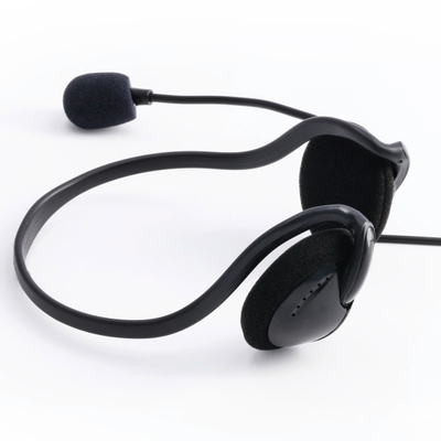Kufje Hama NHS-P100 për zyre për PC, stereo, të zeza 139920