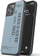 Mbrojtëse telefoni Diesel Moulded Case Denim FW20, për iPhone 11 Pro Max, denim, blu e zezë