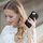 Këllëf lëkure iCarer Litchi Premium për iPhone 14 Plus, MagSafe, i zi