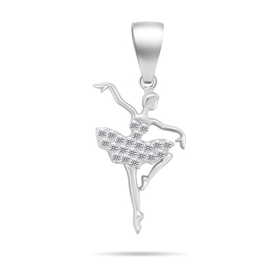 Stoli për qafore për femra Brilio Silver PT132W, e argjendtë