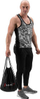 Çantë sporti HMS TRW3703, 20L, poliester, e zezë