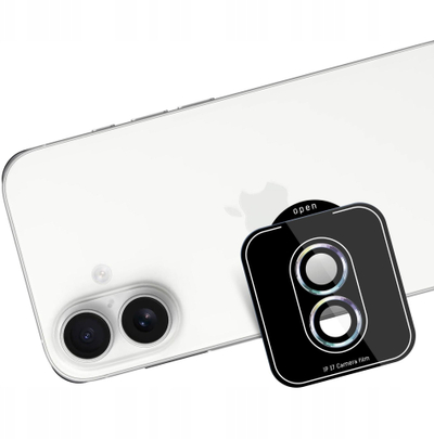 Mbrojtës kamerë 3MK Lens Protection Pro për Apple iPhone 17, xham mbrojtës, shumëngjyrësh