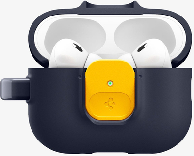 Kapak Spigen Nano Pop për AirPods Pro 3, Blueberry Navy, blu e errët