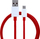 Kабел USB OnePlus D301, Type C, 4A Dash Fast Charging, бел