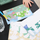 Set pikture SES Creative Hidden Animals për kalamoj, 8 kartolina, me ngjyra