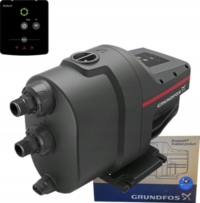 Pompë uji Grundfos SCALA1 3-35, vetëthithëse, e vogël, e zezë