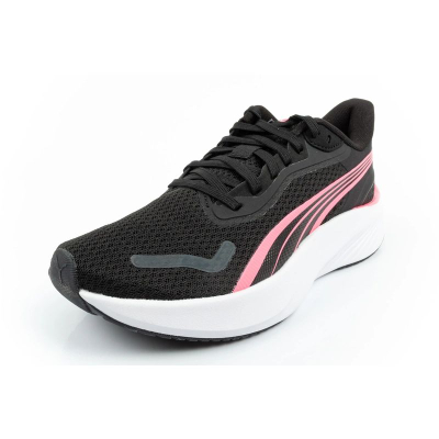 Патики Puma Pounce Lite 310778, дишлива мрежа, висока амортизација, црно розова