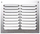 Grilë ventilimi No Name 001519, ventilim bazë, e bardhë