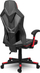 Karrige gaming Shiro Smart Gamers, lëkurë eco, mban gjer në 120 kg, e zezë me të kuqe