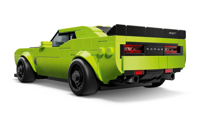 Lodër ndërtimi Lego Speed Champions 77237 Dodge Challenger SRT Hellcat, makinë sportive
