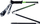 Планинарски стапчиња ROCKLAND Trail Poles BOOSTER, 125cm, јаглеродни влакна, црни