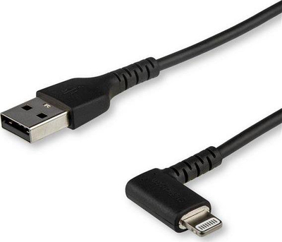 Kabllo USB StarTech (RUSBLTMM2MBR), USB-A në Lightning, 2 m, e zezë