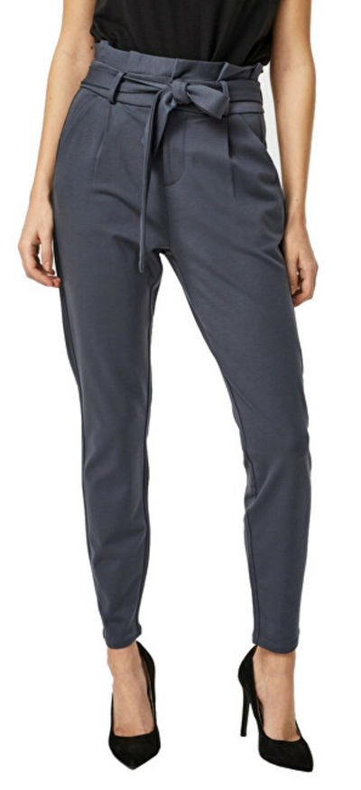 Pantallona VERO MODA VMEVA Loose Fit, të kaltër