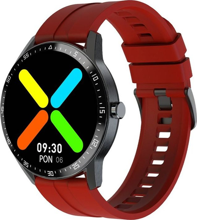 Smartwatch G.Rossi SW018-4, ekran me prekje, mat aktivitete, i kuq