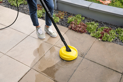 Aksesori pastrues sipërfaqesh Karcher T-RACER T 2, për lavatriçe me presion K2 K3, i verdhë
