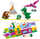 Set ndërtimi dinosauri Creative Dinosaurs për kalamaj, figura që lidhen me njëra-tjetrën