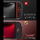Mbrojtëse gaming SUPCASE Unicorn Beetle PRO Nintendo Switch 2, trup i fortë, mbajtëse mbrapa, e kuqe metalike