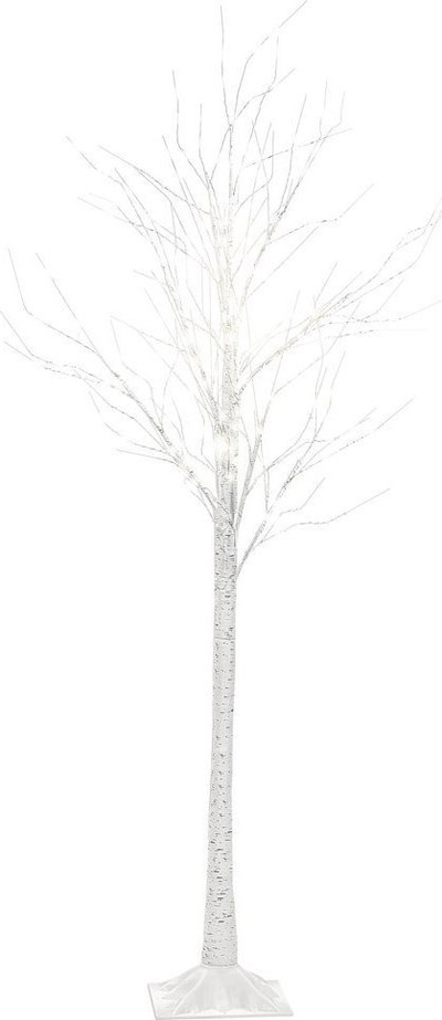 Pemë dekorative LED LAPPI Christmas Tree, 190 cm, për ambient të brendshëm dhe të jashtëm, e bardhë