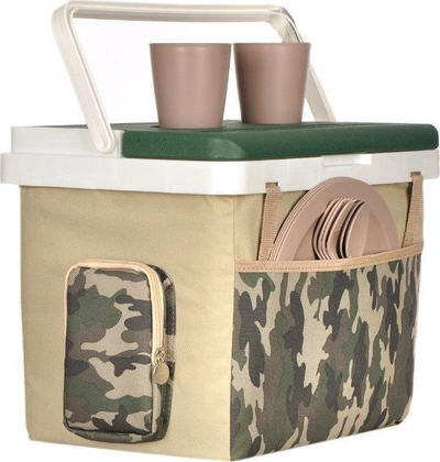 Frigorifer turistik Noveen TTC512 Camo, 20L, portativ, kamuflazh