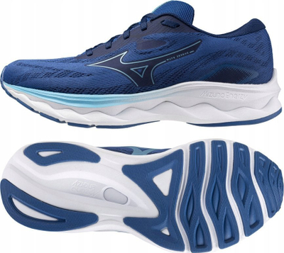 Atlete Mizuno Wave Serene J1GC245901, për vrapim, meshkuj, blu