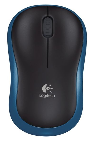 Mouse Logitech M185 - Wireless, Blue