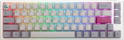 Tastierë gaming Ducky One 3 SF Mist Grey, mekanike MX Silent Red, me drita RGB LED