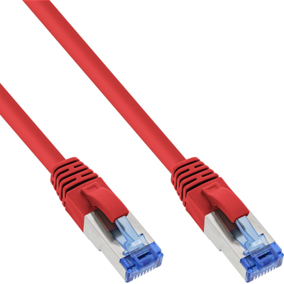 Kabllo rrjeti InLine Patch Cat.6A, S/FTP, 3m, e kuqe