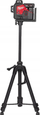 Tripod për lazer Milwaukee TRP120, lartësi 47–120 cm, fileto 1/4", ngjyrë e zezë