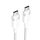 Kabllo USB Vention USB 2.0 Type C në Type C, 3A, 2m, e bardhë