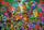 Puzzle me 500 copa Castorland Jungle Fashion Animal, figurë tropikale, për të rritur, shumëngjyrësh