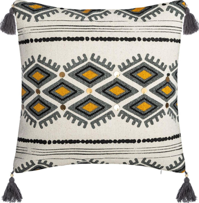 Mbulesë dekorative për jastëk Atmosphera Pampil Aztec Model 5, 40x40cm, pambuk, shumëngjyrëshe