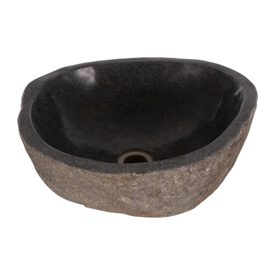 Lavaman guri i gdhendur gri 40×40×20 cm (HM7807), gri
