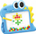 Tabllo magnetike WOOPIE Dino MagPad, mozaik me pika, lodër Montessori, blu