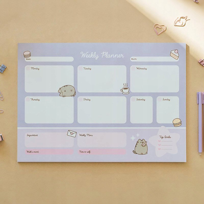 Planifikues javor Pusheen Moments, 54 faqe, format A3, shumëngjyrësh