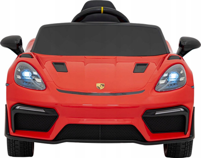 Електричен автомобил за деца Ramiz Porsche Spyder RS 718 MP4, 12V, со далечински управувач, црвен