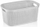 Shportë rrobash Domoletti LAUNDRY BASKET, 40x60 cm, plastike, e bardhë