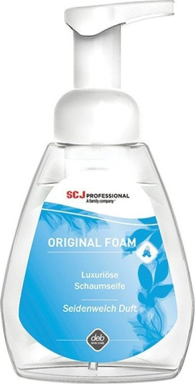Sapun shkumë për duar Deb Stoko Refresh Original, 250 ml, shishe me pompë, transparent