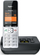 Telefon pa tel Gigaset COMFORT 500A, analog DECT, me sekretari, ngjyrë zi me argjend