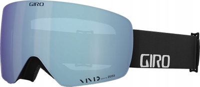 Syze skish Giro Contour RS, xhama VIVID ZEISS, për burra e goca, me rrip të zi
