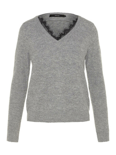 Triko VERO MODA VMIVA Relaxed Fit, e hirtë