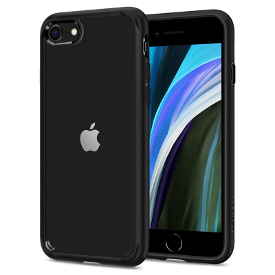 Mbrojtëse Spigen Ultra Hybrid 2 për iPhone SE (2022/2020)/8/7, e zezë
