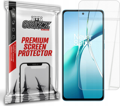 Xham mbrojtës hibrid Grizz për OnePlus Nord CE4 Lite, 9H, transparent