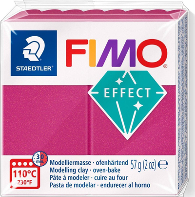 Глина за моделирање STAEDTLER FIMO Effect, 57g, металик Бордо
