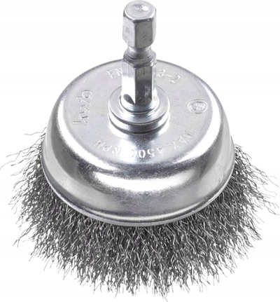 Furçë kupë Kwb 606230, tel çeliku HSS 0.3mm, 50mm